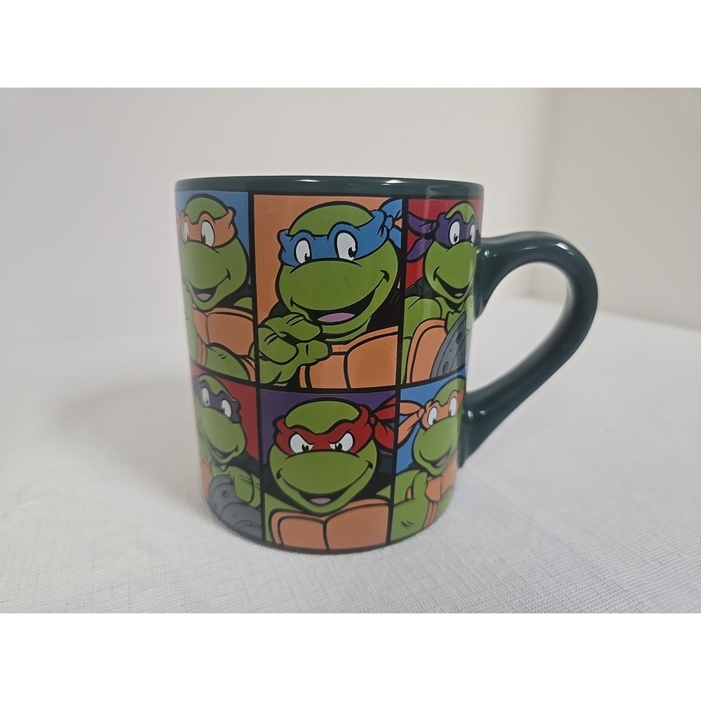 Teenage‎ Mutant Ninja Turtles Mug 2010 Nickelodeon TMNT Ceramic Coffee Cup